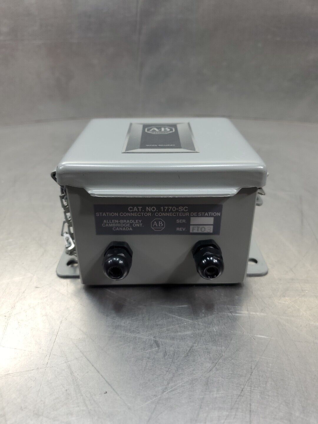 Allen Bradley 1770-SC Rev. FTO3 Station Connector Module                   4E-33