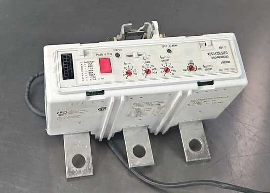 Cutler Hammer Eaton KES3125LSIZG 69D4030G03 Circuit Breaker 125A 3P      loc4C14