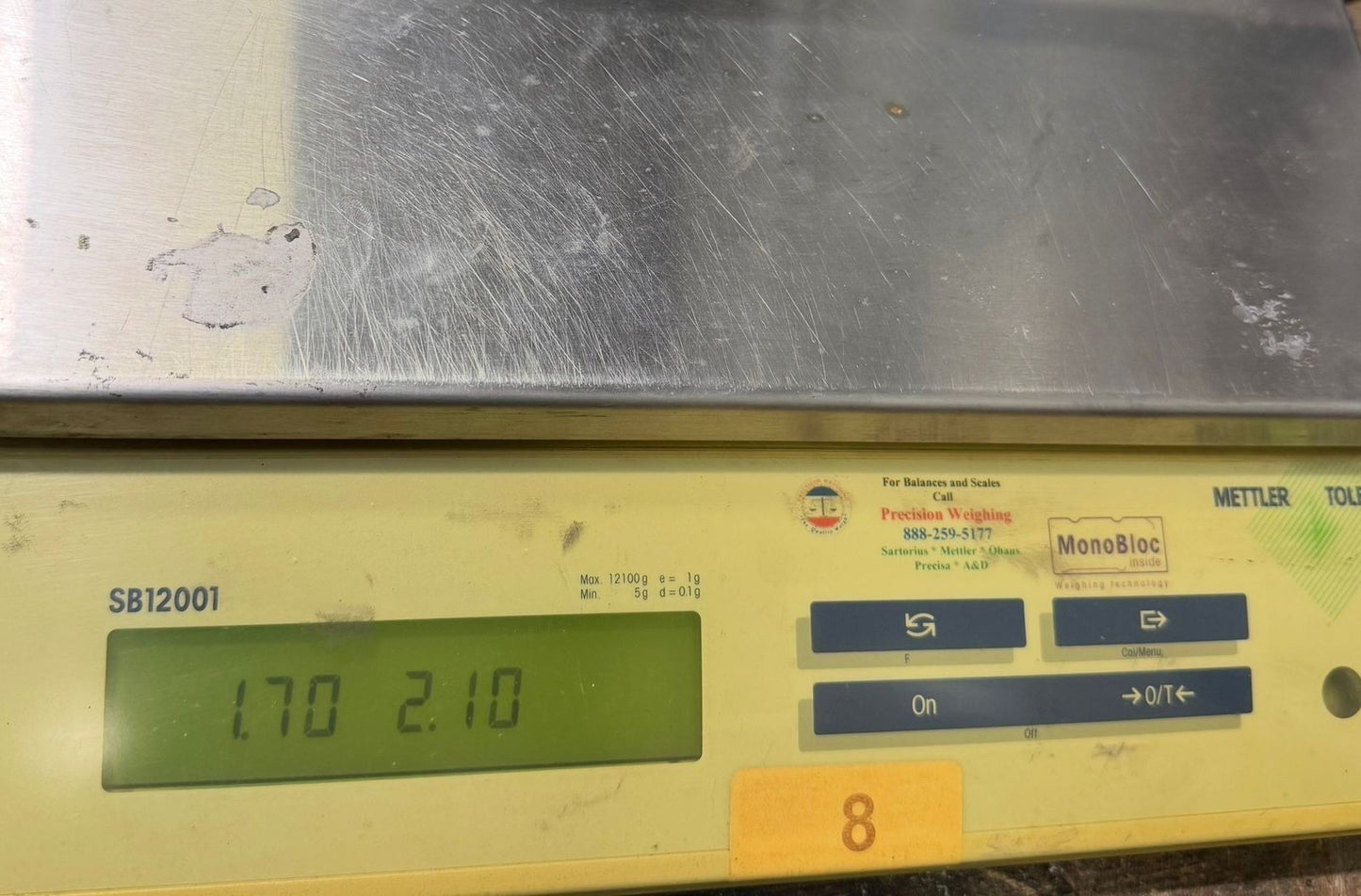 Mettler Toledo SB12001 Scale Monobloc Dig. Scale Lab. Max 12100g   (6.6.3)