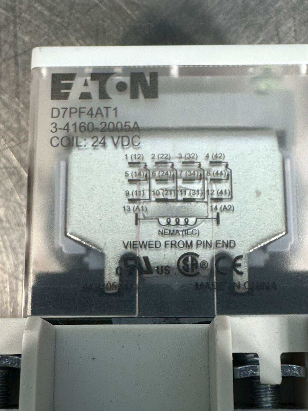 Eaton Coil 24vdc 3-4160-2005A D7PF4AT1/ D7PAD 2346X  (7.2.3)