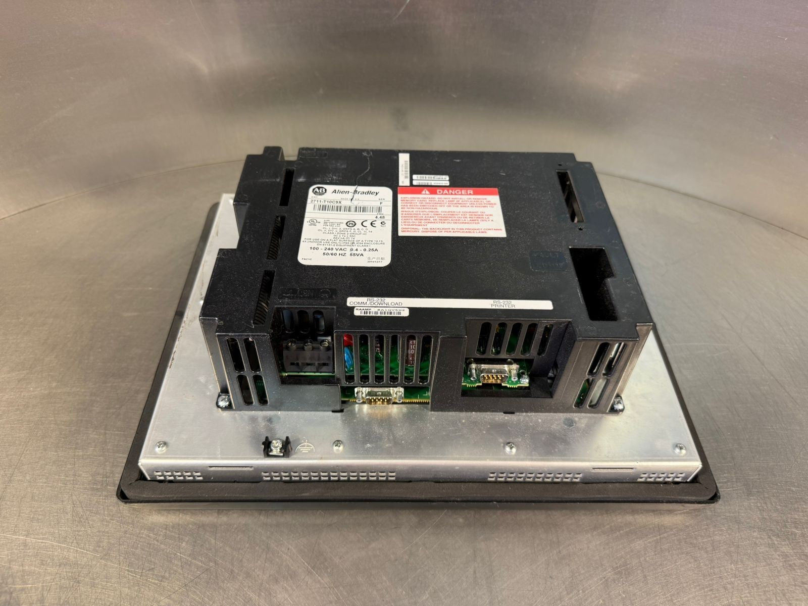 Allen Bradley 2711-T10C9X /F PANELVIEW 1000 FRN 4.48 100-240VAC (10.5.2)