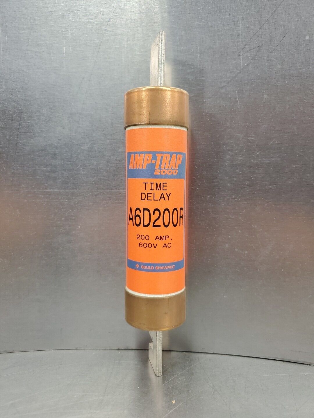 Gould Shawmut A6D200R AMP-TRAP Fuse, 200A 600VAC.                          4B-42