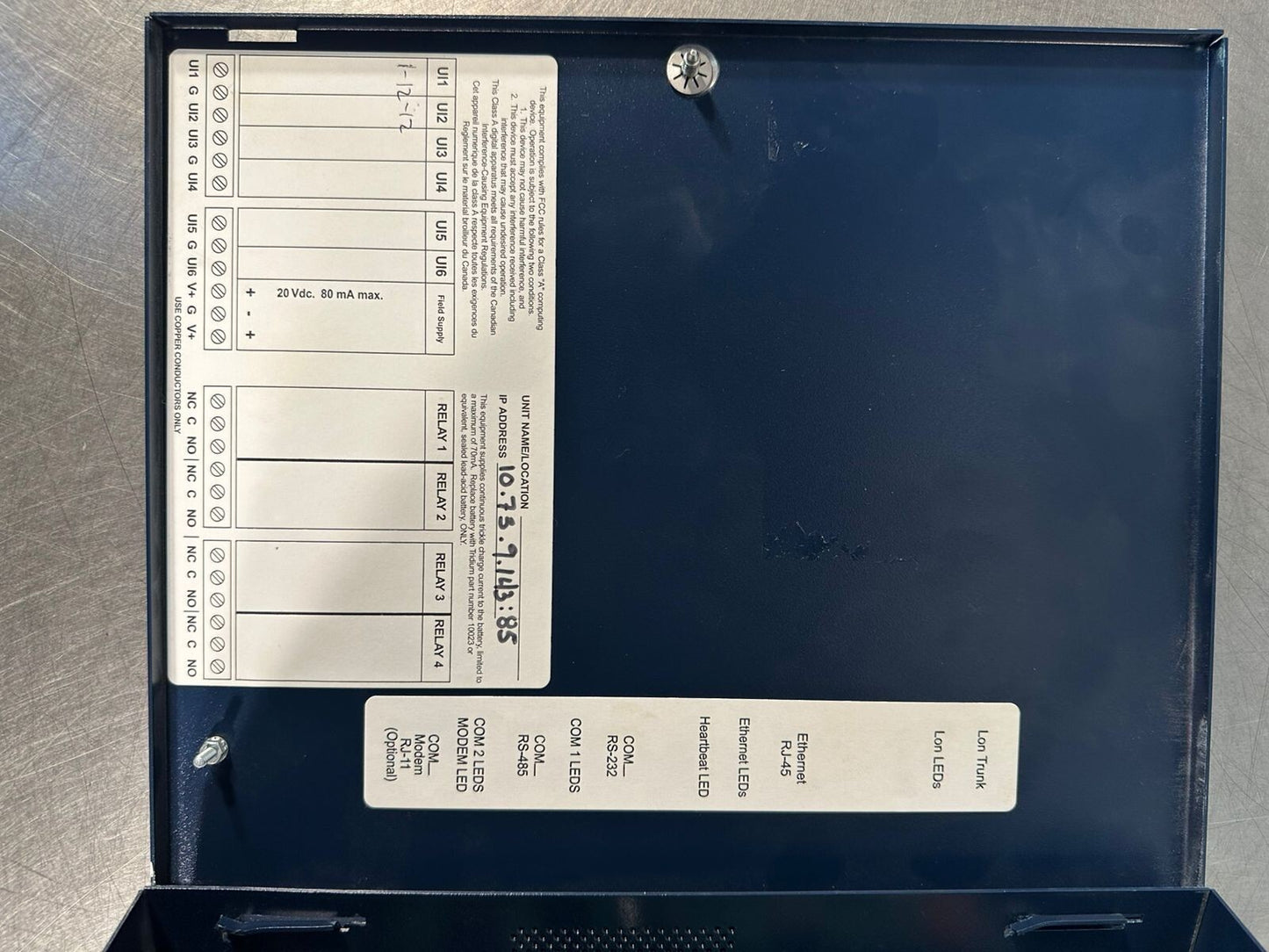 Tridium Honeywell  JACE-403 / JACE403    (1.2.2)