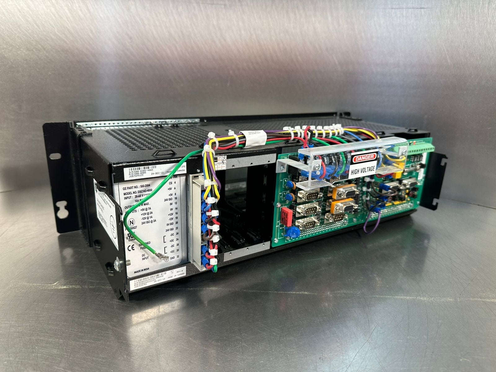 Ge Wesdac D20ME Controller  Inp 20-60V 10A Max                     (9.4.3)