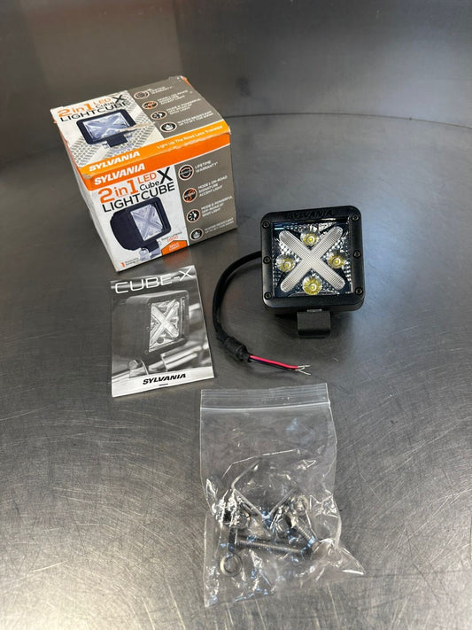 Sylvania 2-in-1 LED Cube X Light 1800 Lumens Spot Light  (5.3.3)