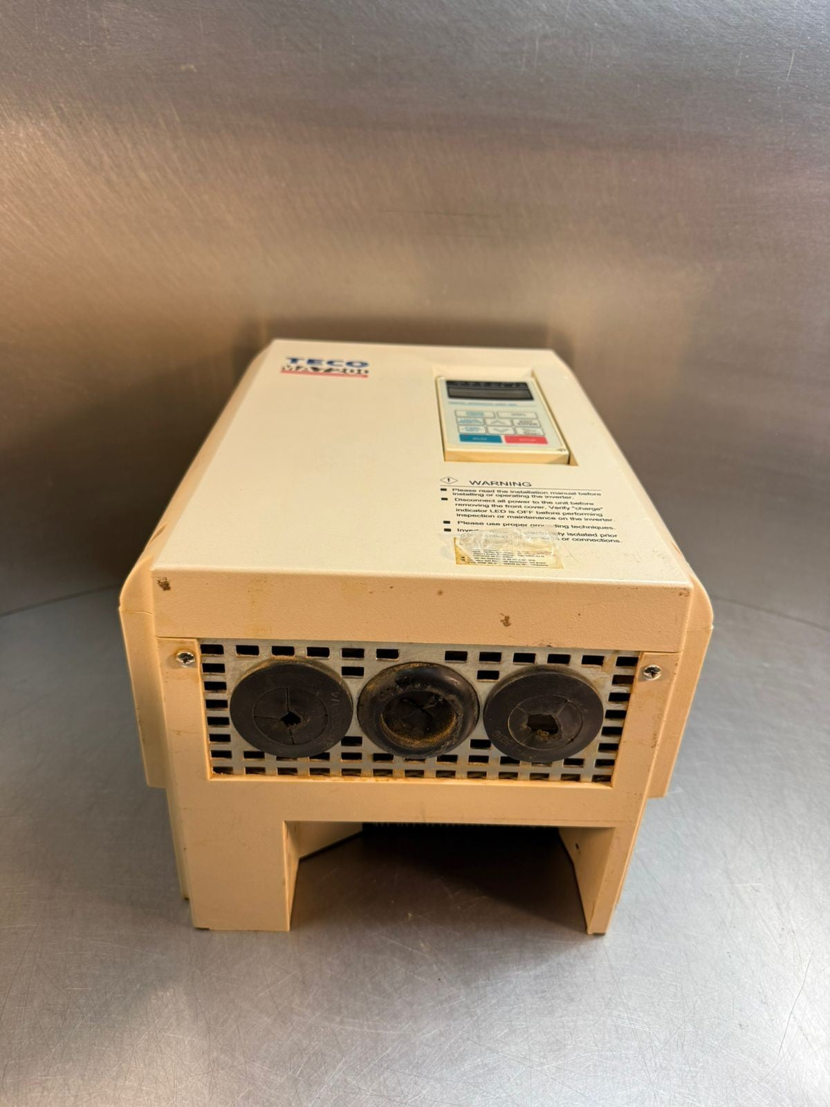 Teco Westinghouse MA7200-4015-N1 Inverter Drive 20.6 KW 3PH 480VAC (8.3.7)