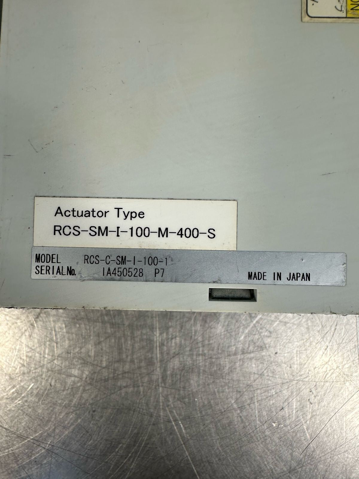 Robo Cylinder RCS-C-SM-I-100-1    RCS-SM-I-100-M-400-S (6.2.5)