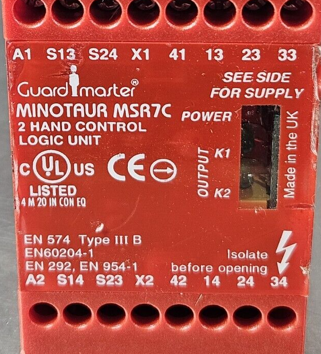 Allen-Bradley MSR7C Guard Master Minotaur                               (BIN543)