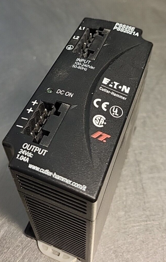 Eaton Eaton PSS25E PPower Supply PSS2021A Input 100-240V Output 24VDC(BIN 4.5.4)