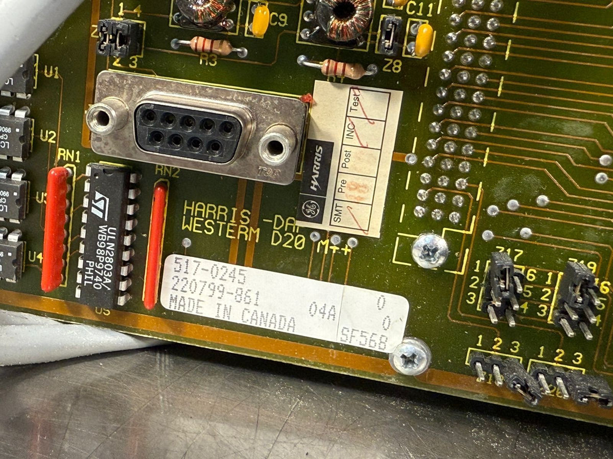 Ge Wesdac D20ME Controller                                              (10.4.1)