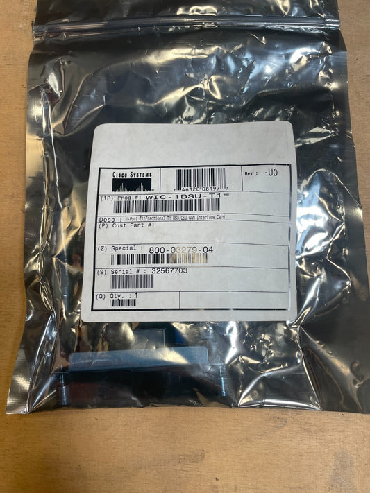 Cisco System WIIC-1DSU-t1= Versio 2 T1 DSU/CSU WAN Data Interface Card