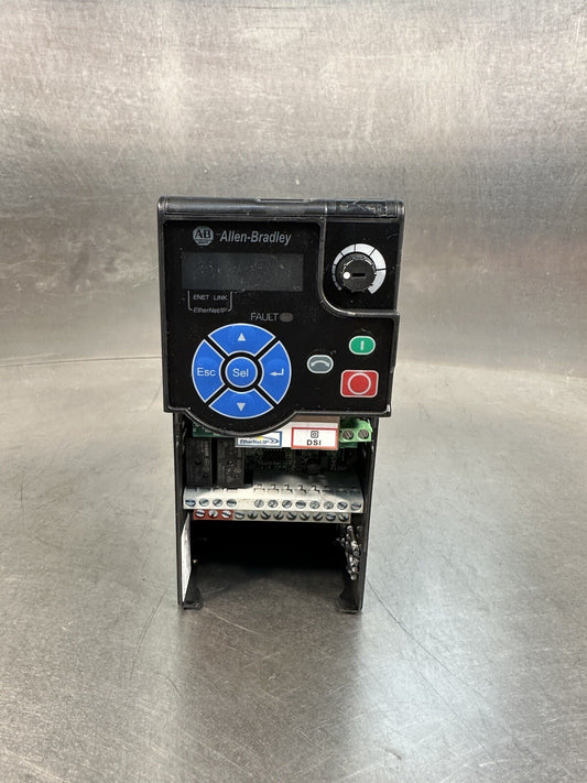 AB 25B-D1P4N104 Ser A PowerFlex 525 AC Drive 480V 1.4A 0.4kW (Bin 1.4.4/5)