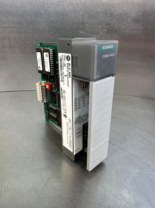 Allen Bradley 1747-SN Slc 500 Scanner Module Ser B 600mA5VDC (3D-37)