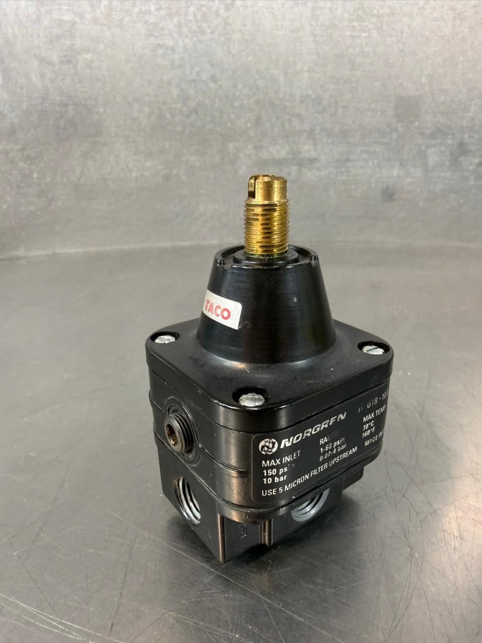 Norgren 11-018-100 Air Pressure Regulator     150 Psig      (9.3.2)