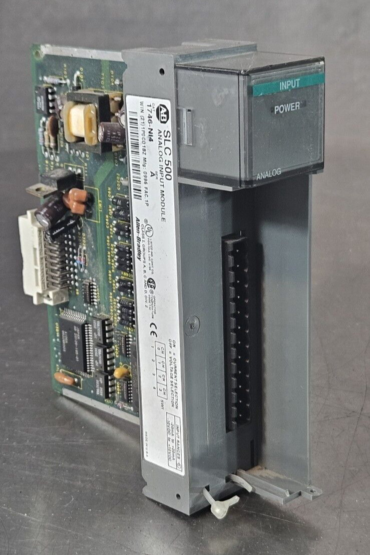 Allen Braley 1746-N14 Ser A SLC 500 Analog Input Module          (BIN741)