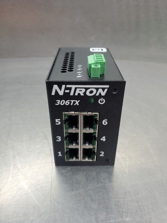 N-Tron 306TX 6-Port Industrial Ethernet Switch.                             3D-5