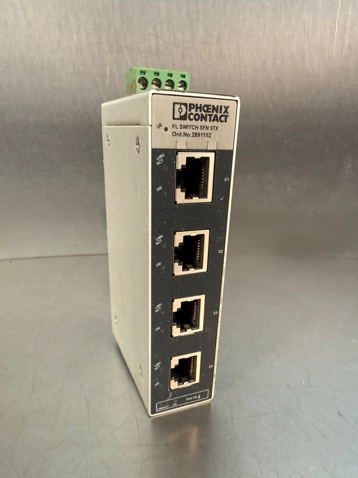 Phoenix ContacT 2891152 Fl Switch Sfn 5tx Industrial Ethernet SW.  (4.1.3)