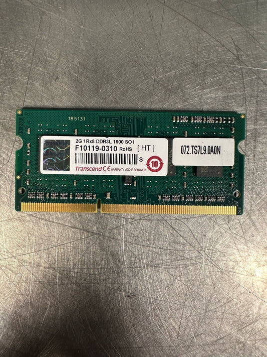 Transcend Memory 2G 1Rx8 DDR3L 1600 SO I F10119-0310 RoHS  (7.2.1)