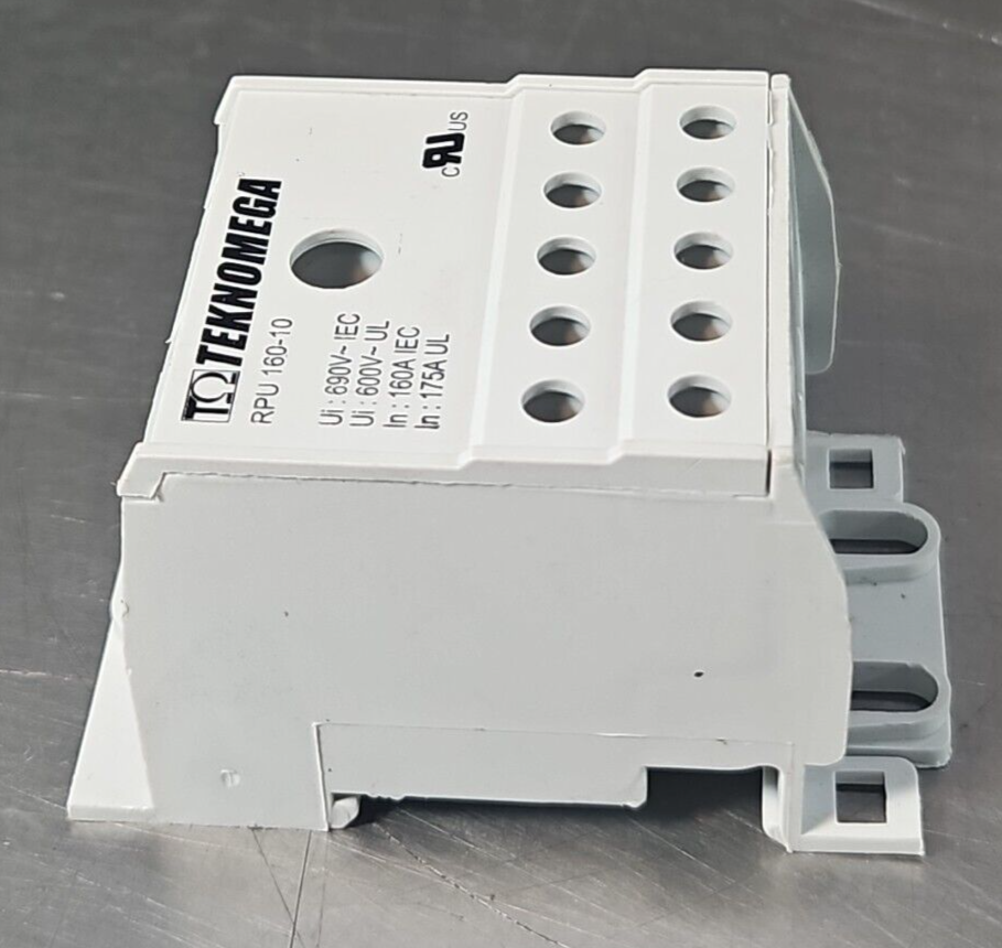 Teknomega RPU 160-10 Power Distribution Terminal Block                   loc4B11
