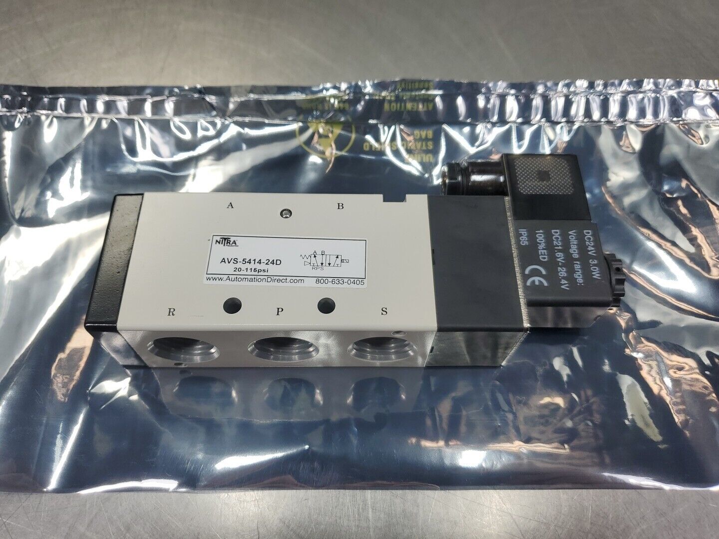 AUTOMATION DIRECT AVS-5414-24D Valve Manifold, 20-115PSI.                  6A-10