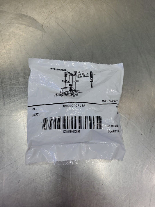 ALLEN-BRADLEY W77 OVERLOAD HEATER ELEMENT.                                 4D-43