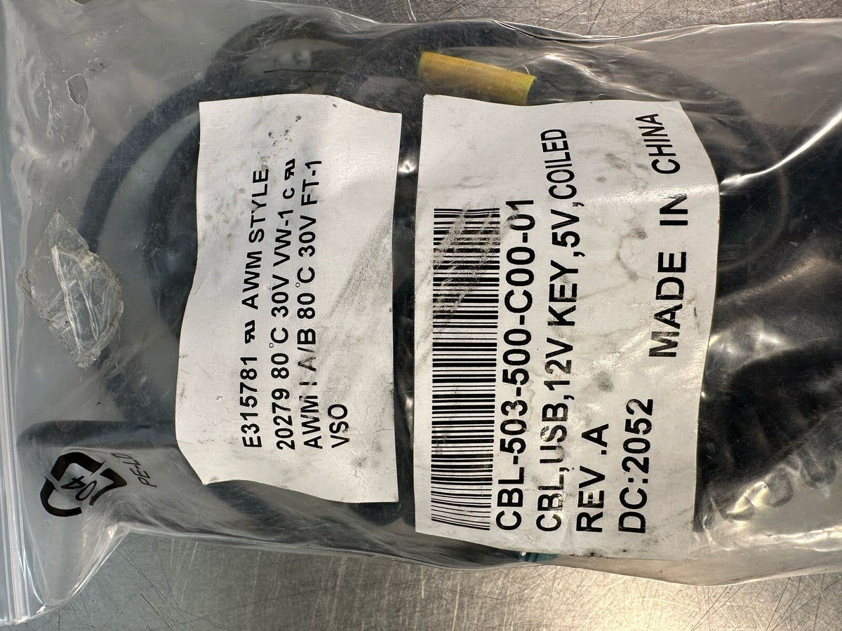 Honeywell CBL-503-500-C00 12V USB 5V CBL-503-500-C00-01 NEW (5.3.5)
