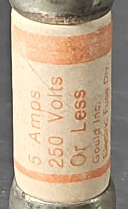 Gould shawmut  Goul Fuses Amptrap Type 1. Lot of 4.                      Loc4E30