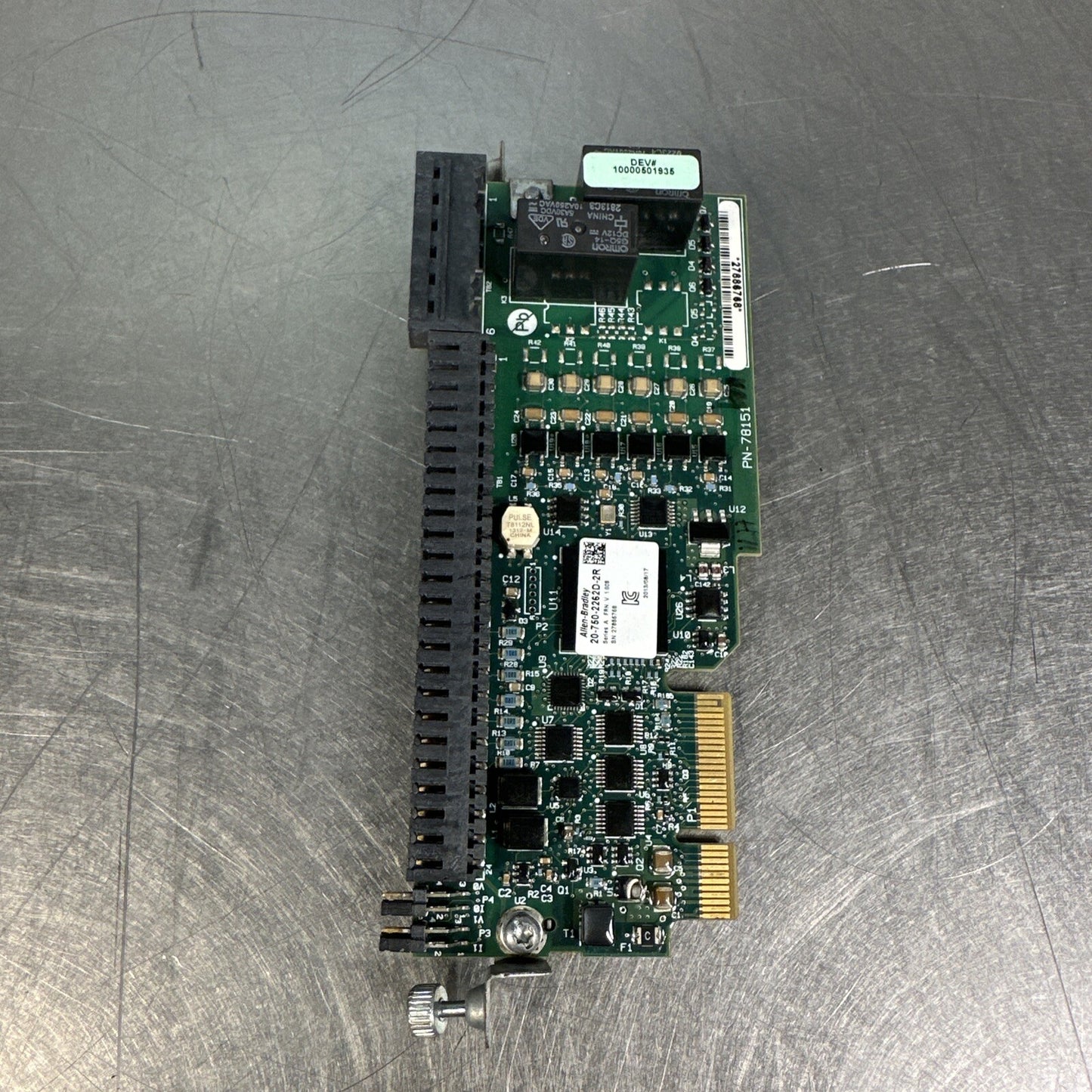 Allen Bradley 20-750-2262D-2R Ser A Powerflex 755 750 I/O Card (BIN-1.3.4)