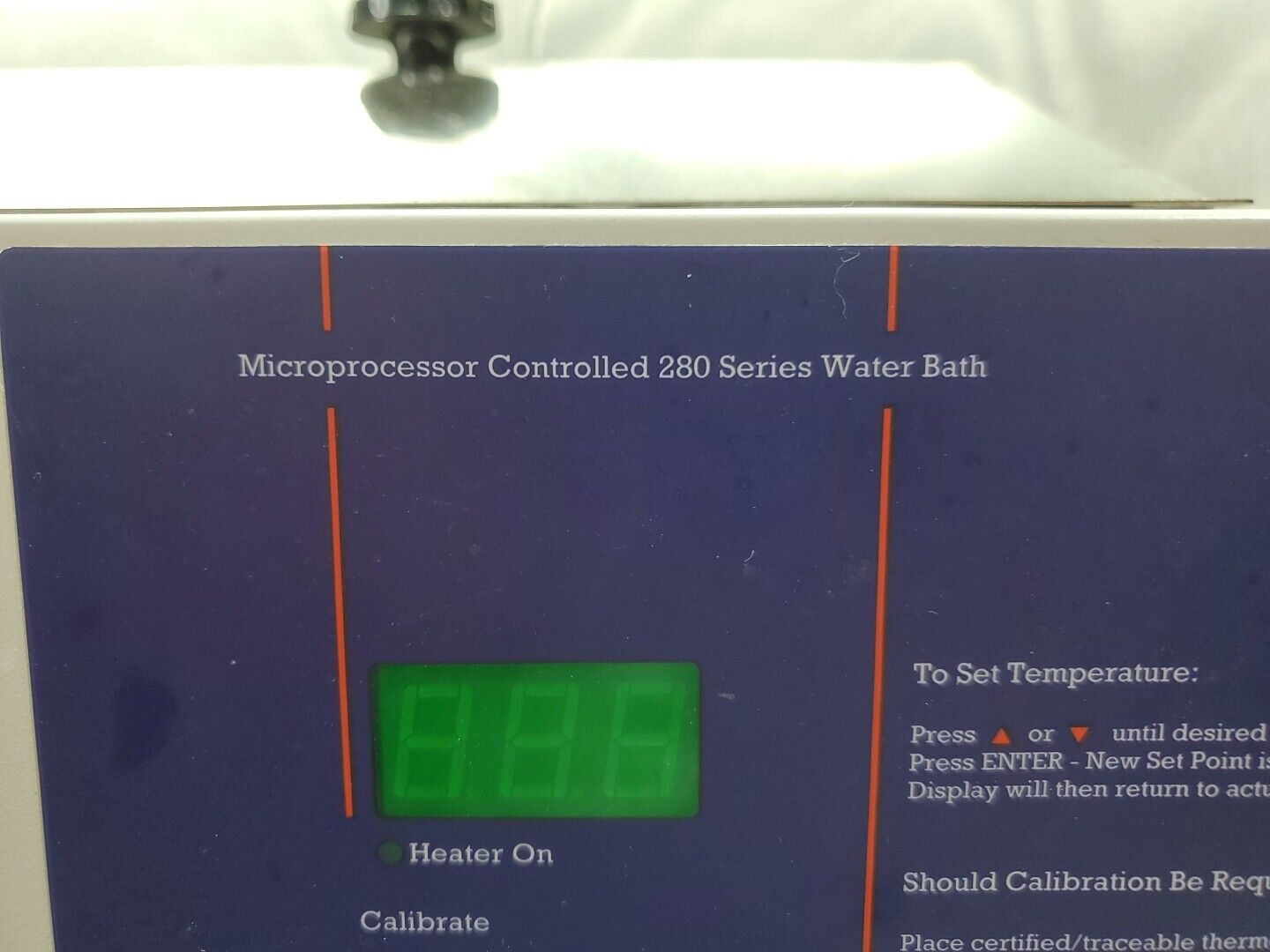 Thermo Scientific PRECISION Mod:2837 Microprocessor Controlled Water Bath  4F-37