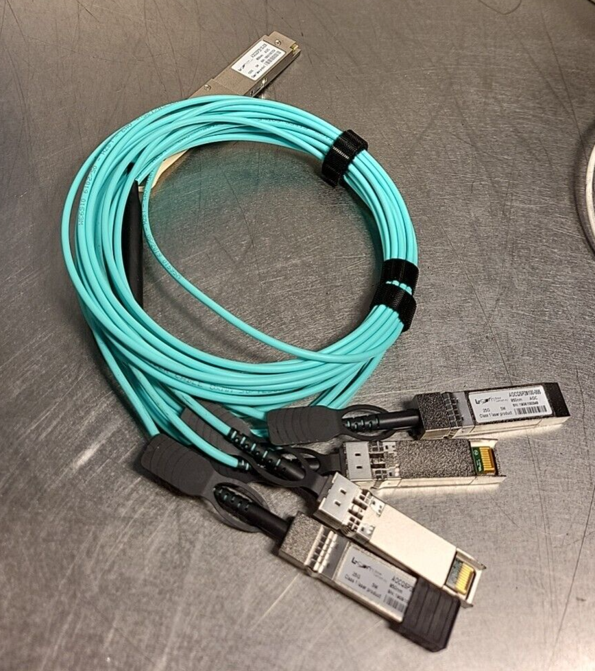 Active Optical Cable QSFP28 100Gbps, 7M, MSA Compat/AOCQP28100-007  (BIN461)