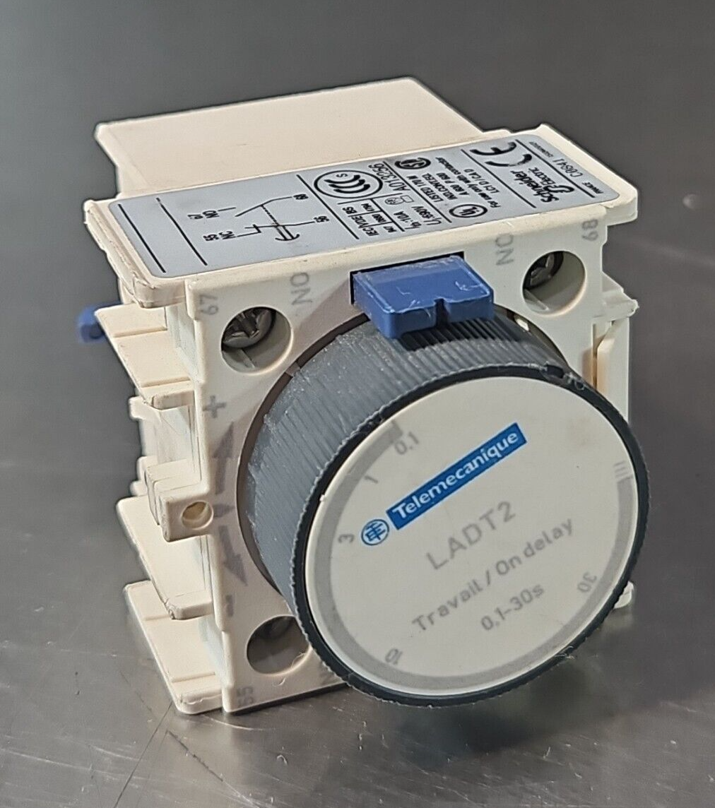 Telemecanique LADT2 Time Delay Block 0.1-30s                     loc4B11