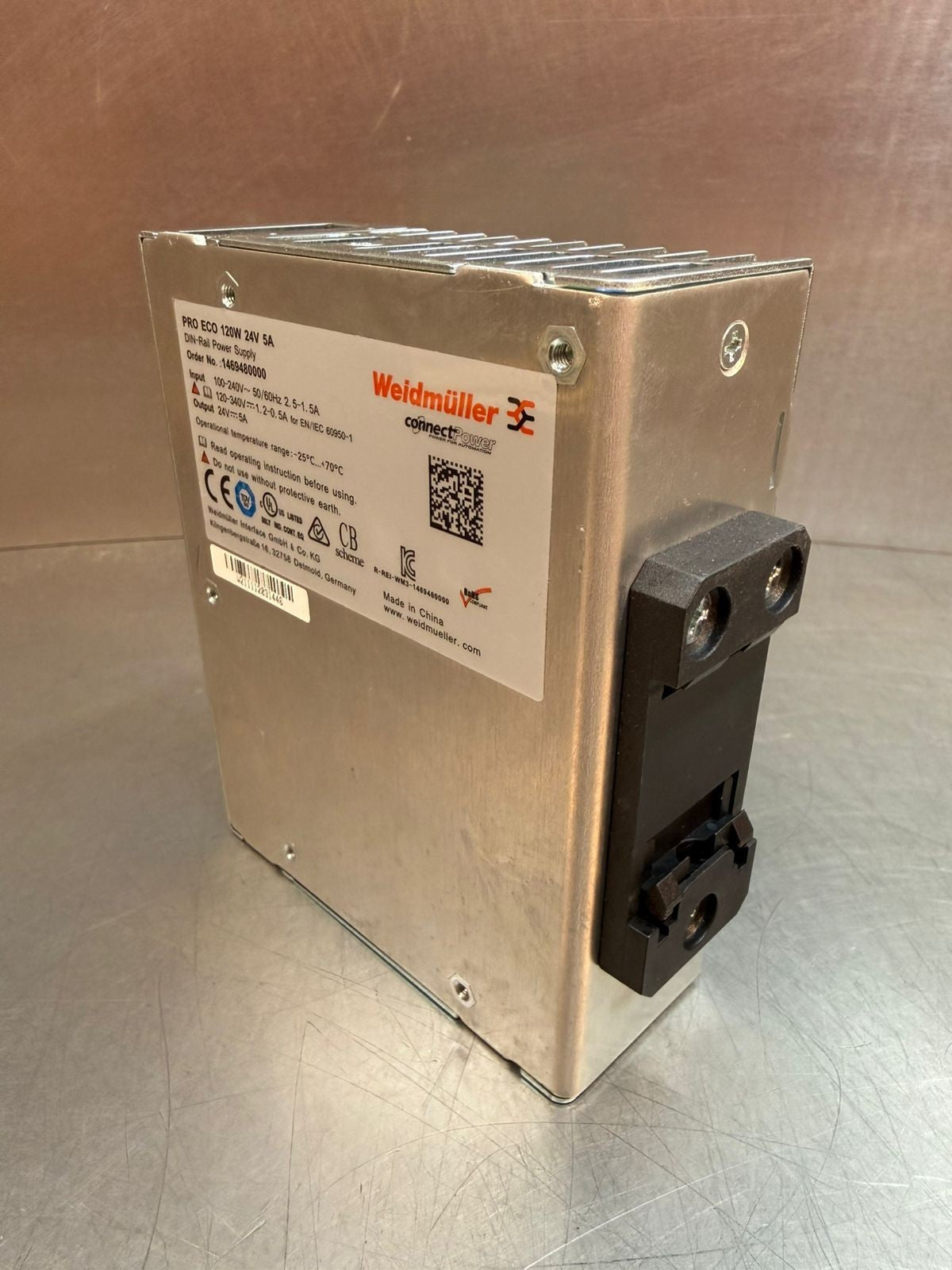 Weidmuller Switching Pro Eco 120W 24V 5A 1469480000                (7.3.1)