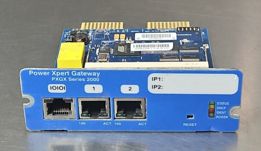 Eaton Power Xpert 2000 SERIES Gateway UPS X-Slot Card     (BIN3.4.5)