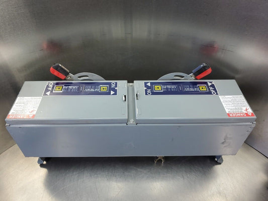 Square D QMB362T21W Ser. E1 Fusible Switch, 30A 600VAC 3 Pole.             4F-37