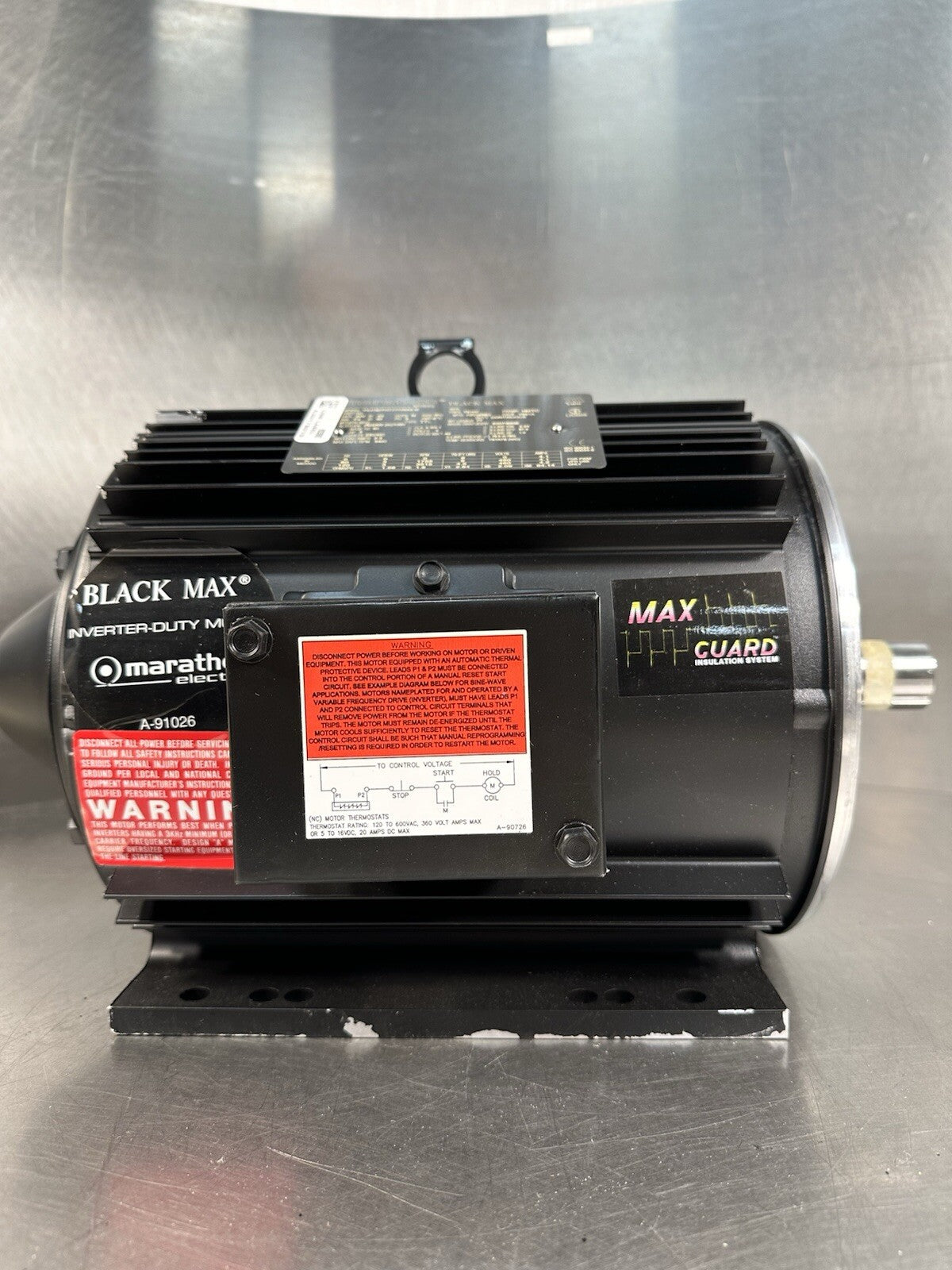 New Marathon Black Max Electric Motor 3 HP YVJ182THTY7726AA M (7.5.3)