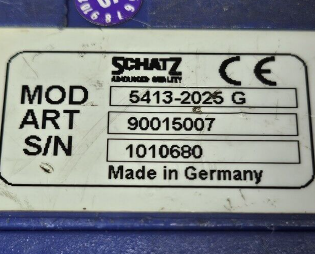 Schatz 5413-2025G Calibrator Calibration Controller                     (BIN454)