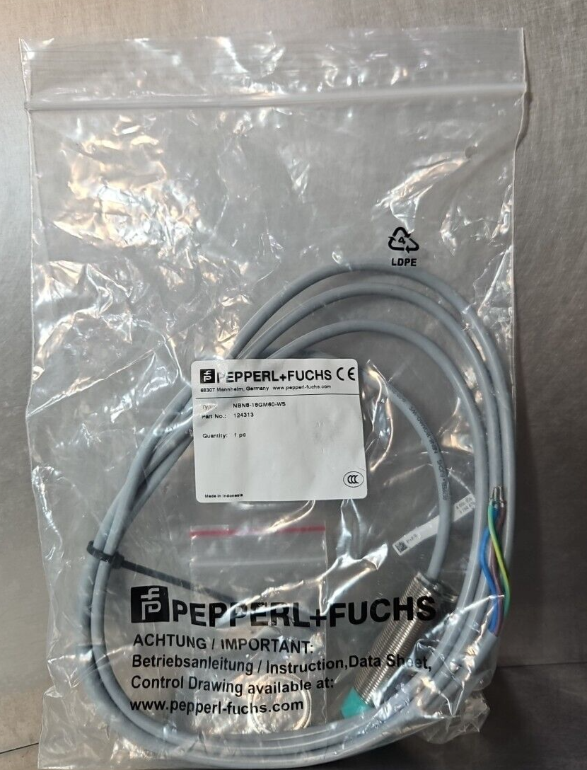 Pepperl+Fuchs NBN8-18GM60-WS Proximity Sensor                            Loc5D28