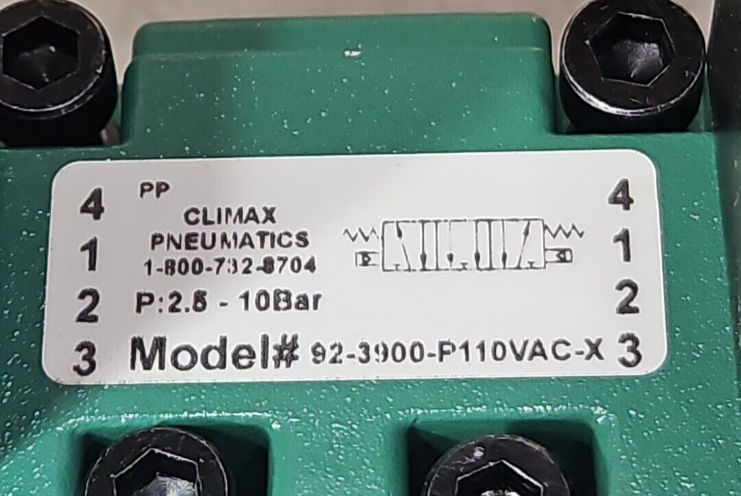 Numatics 92-3900-P110VAC-X + (Integrated Automation  WV5320)            (BIN424)