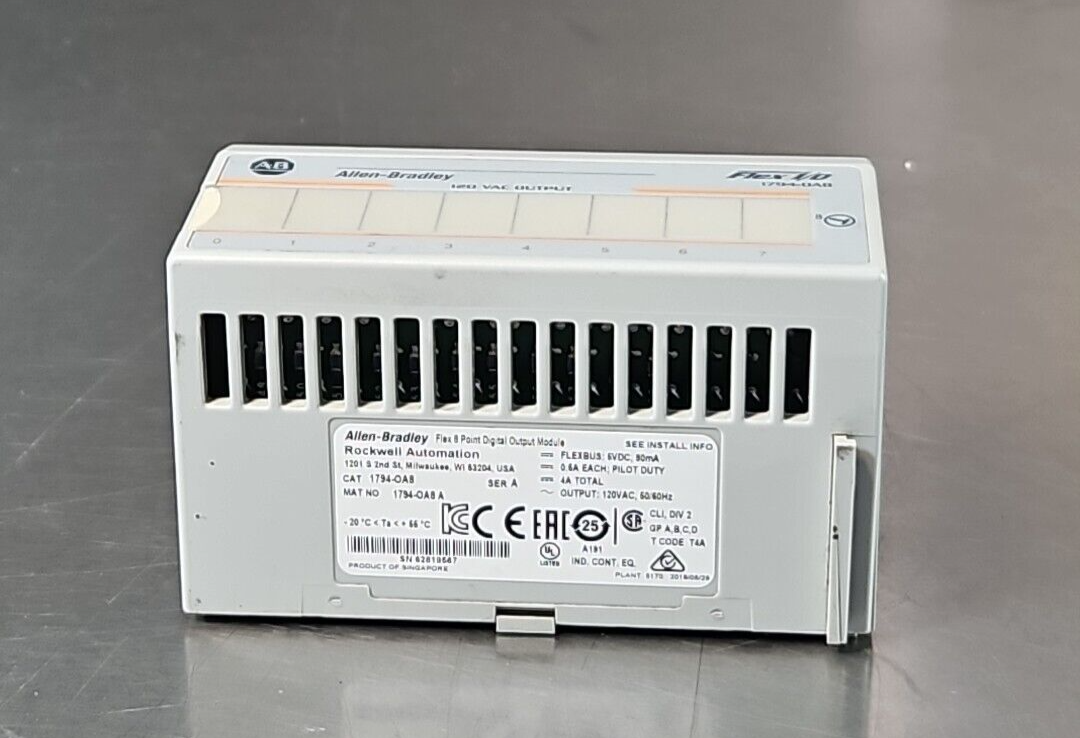 Allen Bradley 1794-OA8 Ser A Output Module  (BIN4.4.4)
