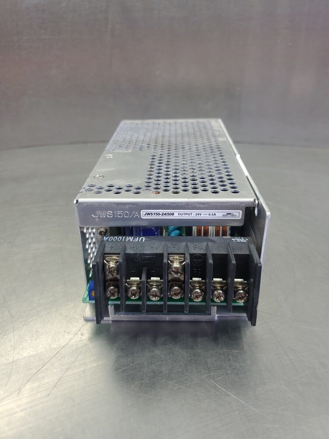 DENSEI-LAMBDA JWS150-24/508 POWER SUPPLY, 24V 6.5A.                        4D-19