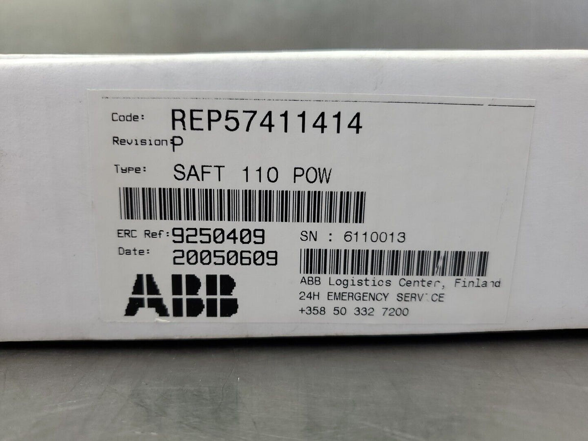 ABB SAFT 112 POW Rev. P (57411414) Control Board.                             3A