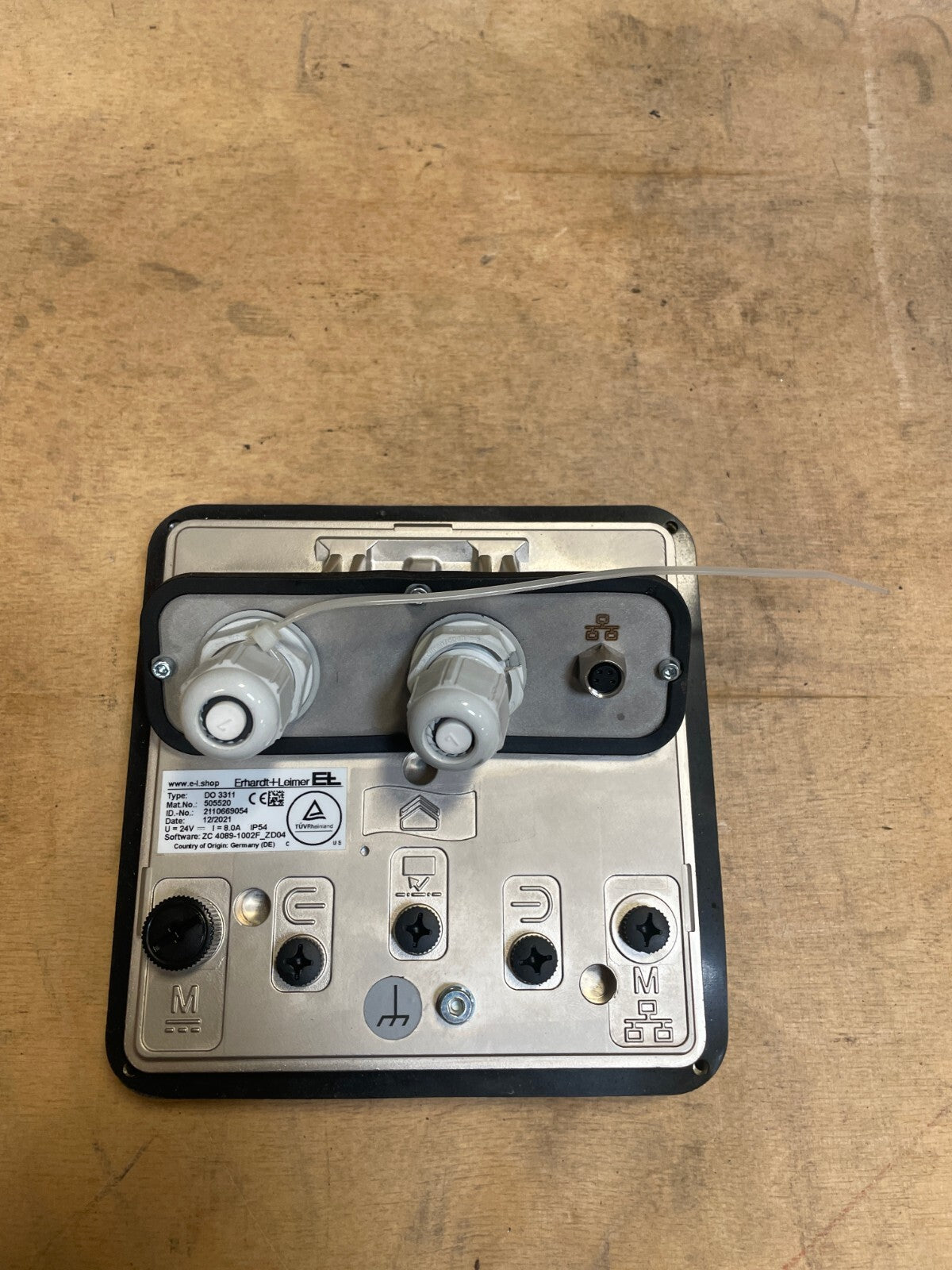 Erhardit+Leimer DO-3311 Adjustable gain/actuating Speed SYSTEMS FOR WEB GUIDING