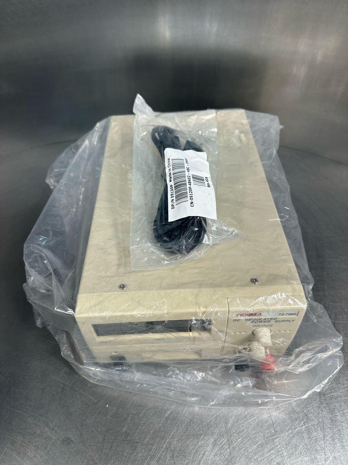 Tenma 72-7660 DC Regulated Power Supply 120VAC 60Hz~               (4.3.2 )