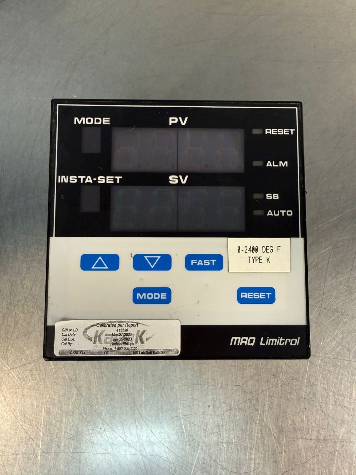Maq Limitrol Maq8-003-00-001-0-00 / Maq800300001000                (7.2.3)