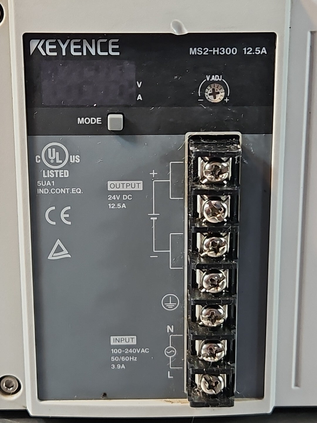 Keyence MS2-H300 Compact Switching Power Supply Output Current 12.5A       (324)
