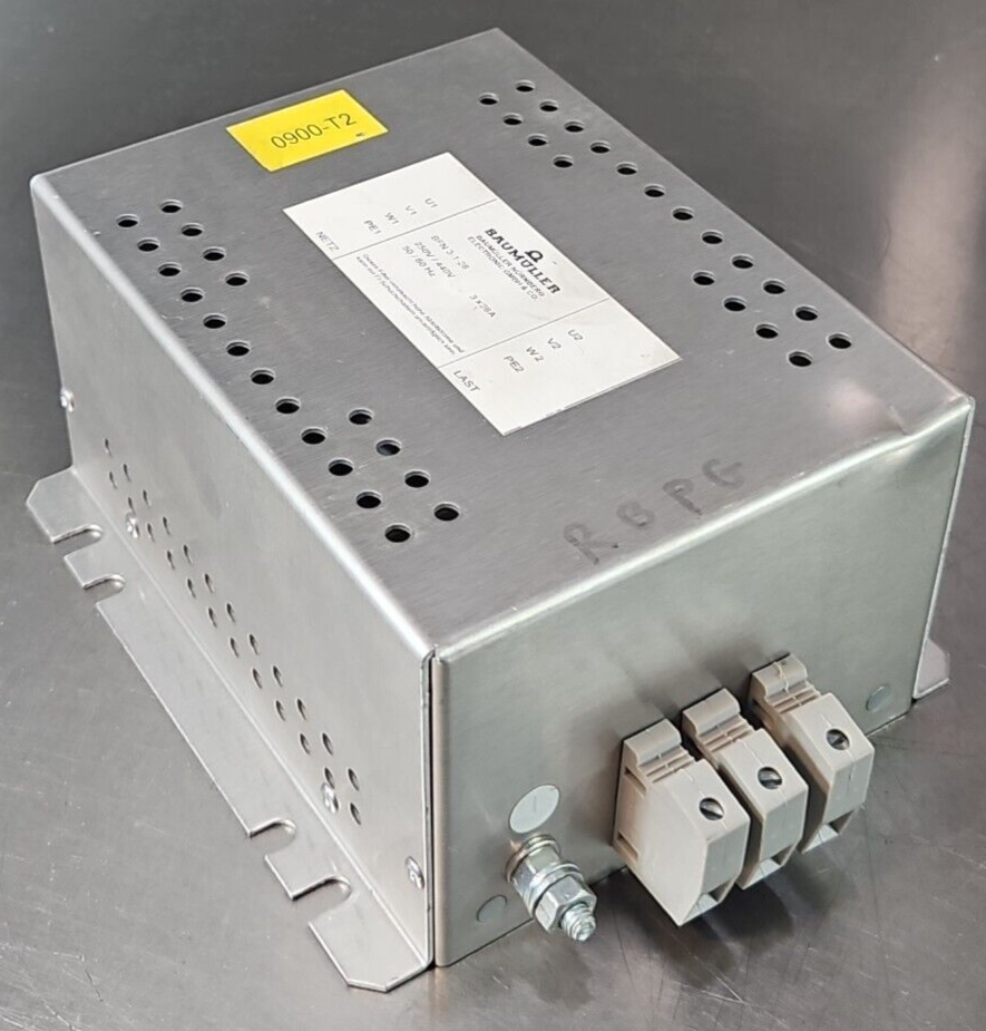 Baumuller BFN3-1-28 Servo Line Filter                                    loc4C15
