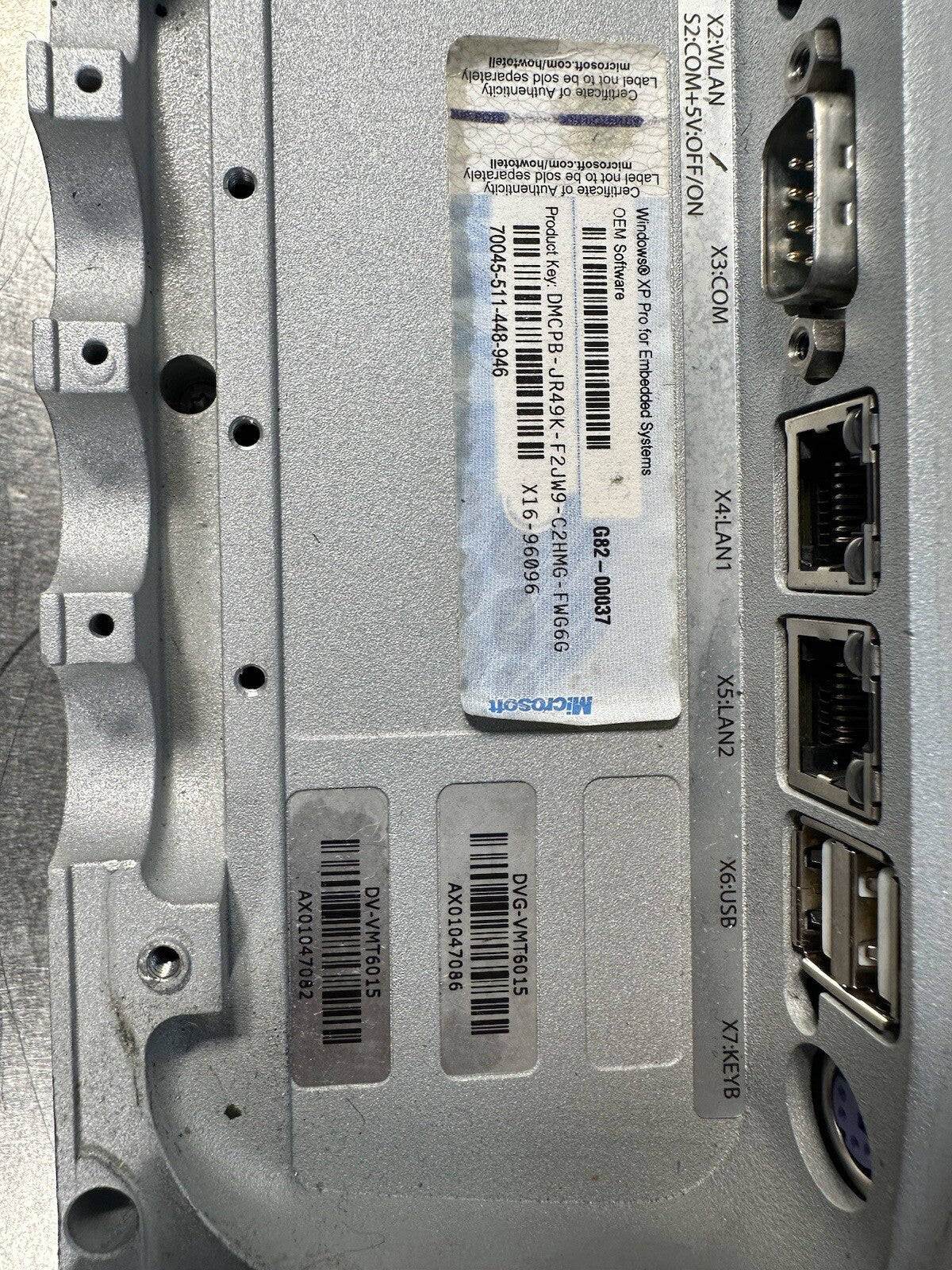 PHONIX CONTACT DVG-VMT6012 24VDC Digital Display Screen Industrial (BIN-1.2.5)