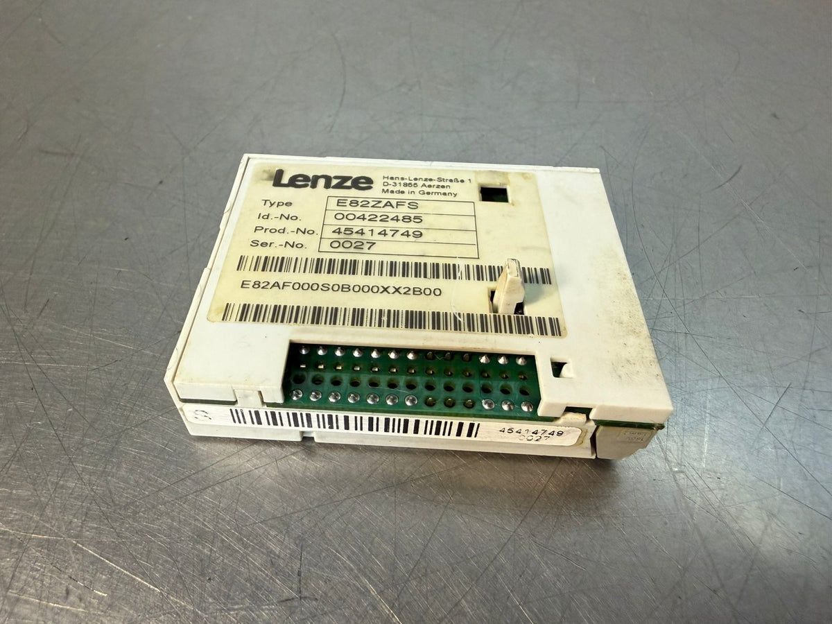 Lenze E82ZAFS Module Unmp 00422485 / 45414749                      (9.3.3)
