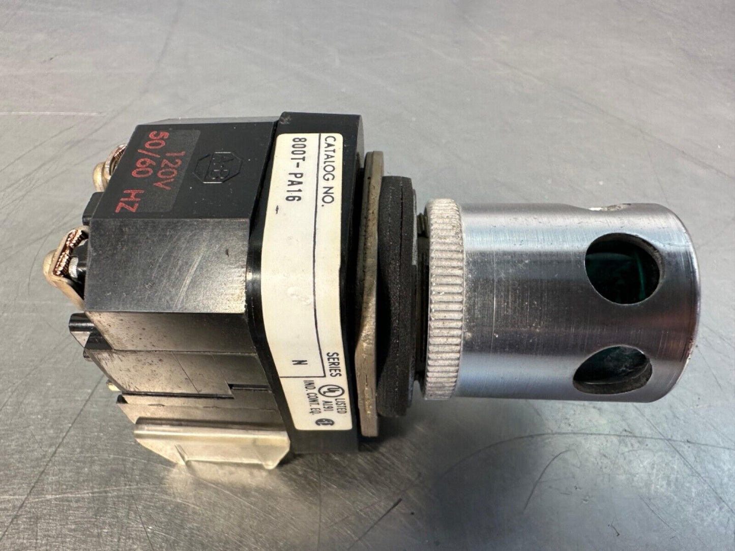 Allen Bradley 800T-PA16 Ser. N Greem  Push Button (4c-40)