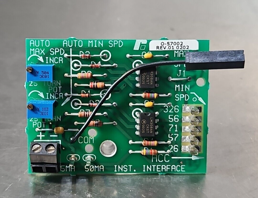 Reliance Electric 14C222 preset speed inst interface     Loc3D27